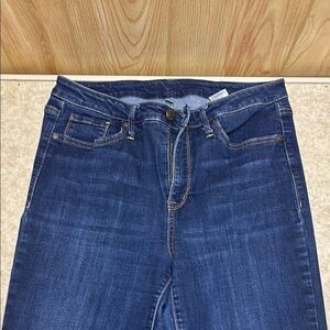 Seven7 Classic Blue Cropped Denim Jeans